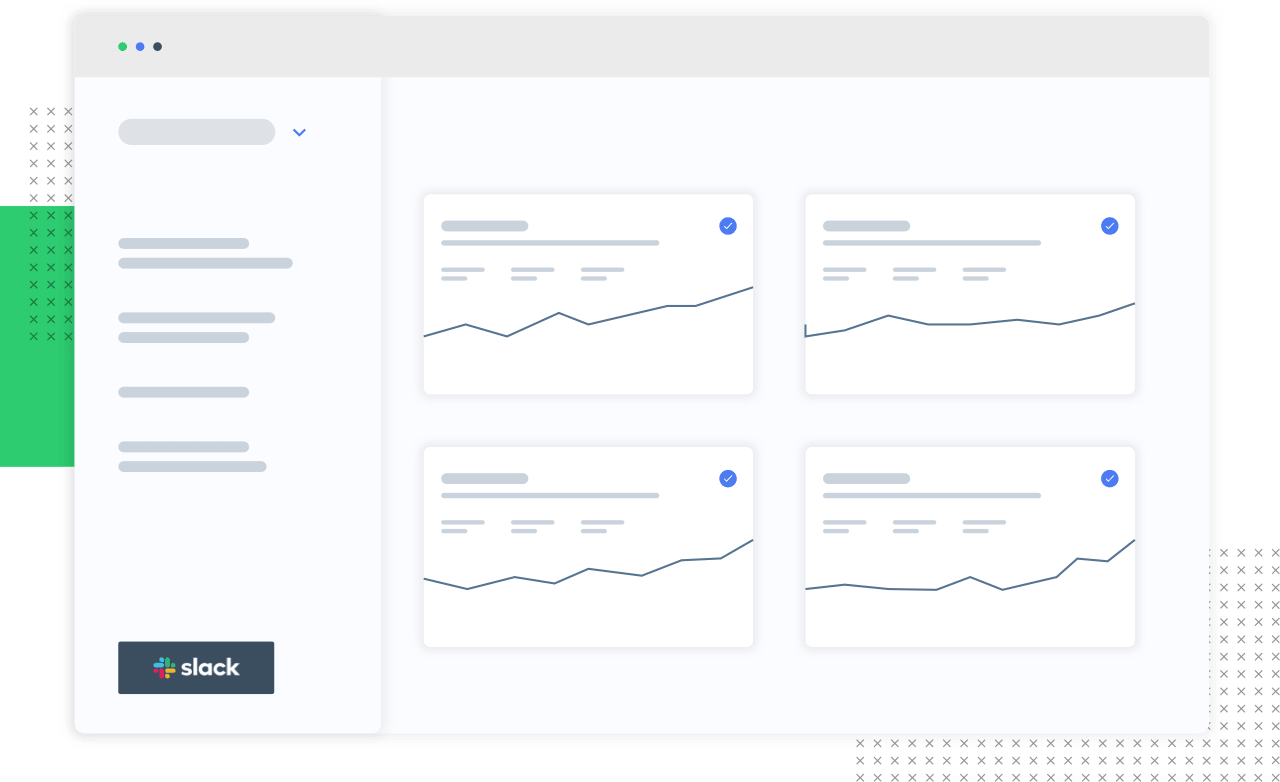 Example of how dashboard will look